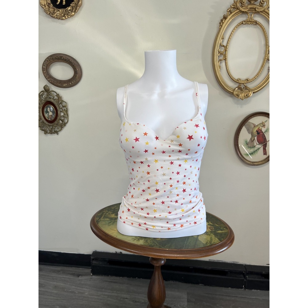 Body by Victoria's Secret Vintage Star‎ Print Camisole Top Size 34B